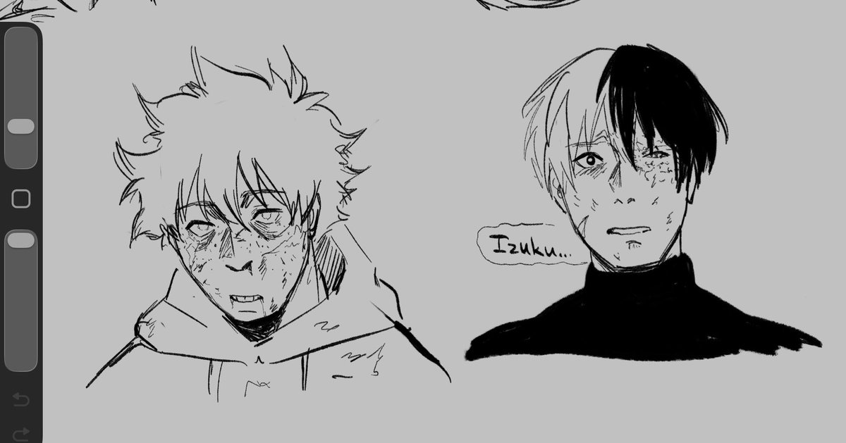 takoruu_'s tweet photo. egorka convinced me to show these sketches to zombie apocalypse au 
maybe i’ll have inspiration in future to draw them more
#tddk https://t.co/kXIGeQcCVq