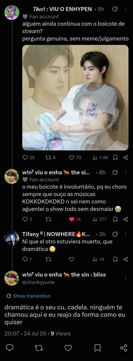 ᅟᅟ 7𝒃𝑒𝑒! : VIU O ENHYPEN tweet media