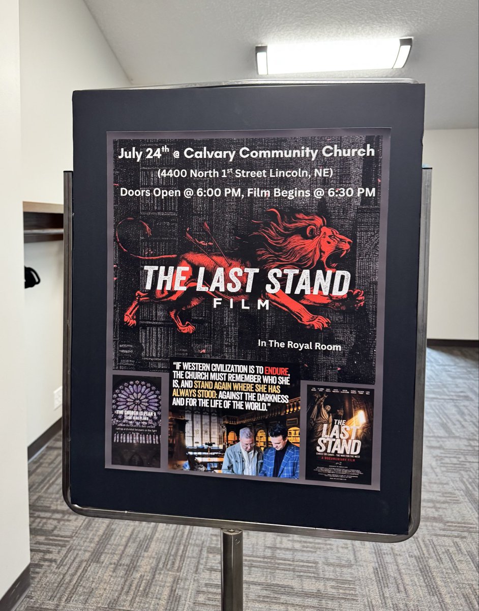 EthnieGrace21's tweet photo. We have a FULL HOUSE at Calvary Community Church for the #TheLastStand film produced by the @whiterose_life and dedicated to Charlie Kirk. 🙏🤍
TPUSA students are also here to #FlyTheFlag and encourage pro-life voters! 🇺🇸🙌 https://t.co/Yek41m05CP