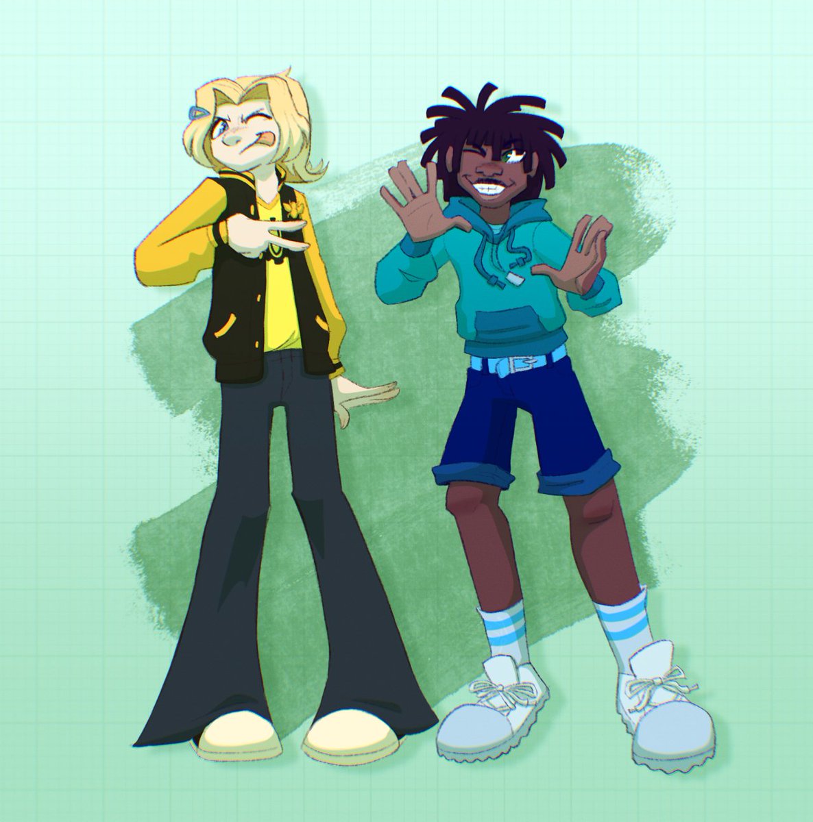 StarlightL976's tweet photo. #transformersone
#transformersau
#transformersfanart
#humanoc #requestart
Transformers One AU: Earthbound
Helena Summers and Liam Benjamin Connor
(Artwork created by the Tumblr artist @fow-doodles) https://t.co/5pQw9V9ZDR