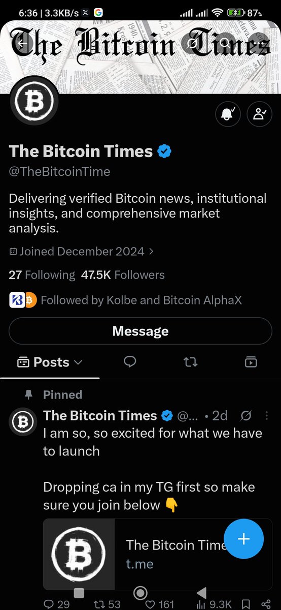 selowaza's tweet photo. @connorcrd @TheBitcoinTime Done https://t.co/seYVyeJHbK