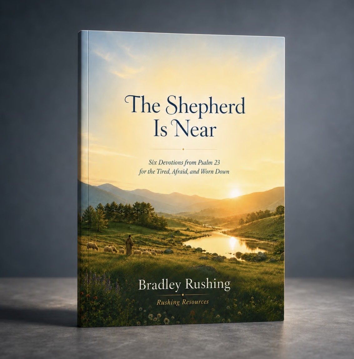 bradleyrushing's tweet photo. This free Psalm 23 devotional was written for the days when you feel tired, anxious, or alone.

The Shepherd Is Near will help you slow down, hear God’s Word, and remember that you are still under His care.

https://t.co/ZrSTpyn4i1 https://t.co/MACdX4eVvR