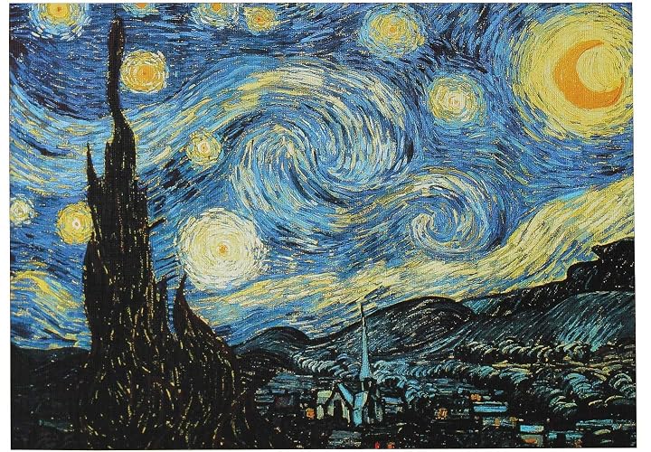 SpaceHuggle's tweet photo. I just received Starry Night by Vincent Van Gogh Jigsaw Puzzle 1000 Pieces from brantgurga via Throne. Thank you so much!! https://t.co/bGVYuKthFY #Wishlist #Throne https://t.co/3BqBzC7EDn