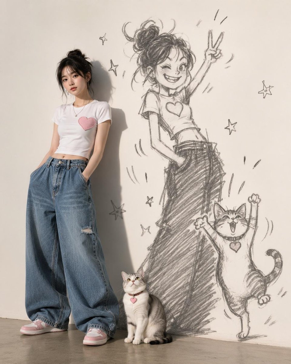 Korean Fashion Shadow Art