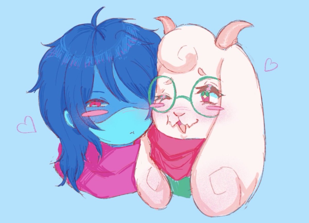 yuyusagi_'s tweet photo. some doodles for a friend 😼
#deltarune #kralsei https://t.co/hRunBNkQBI