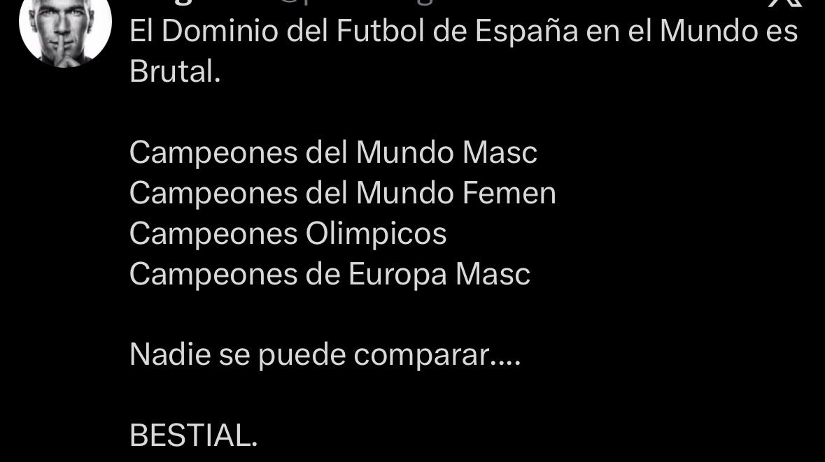 slavisa_13's tweet photo. @EichJuliet27442 @gonsanchezrey1 Hablamos de fútbol de nacionalismo 
De quién ganó el mundial ?
De qué hablamos 

Por qué de fútbol 😂😂 https://t.co/kw2vamCsFM