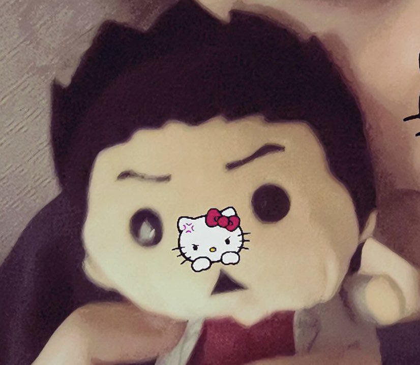 0m5lql's tweet photo. Filters work on chubby Kiryu !! !! https://t.co/9ZZCxoVhmW