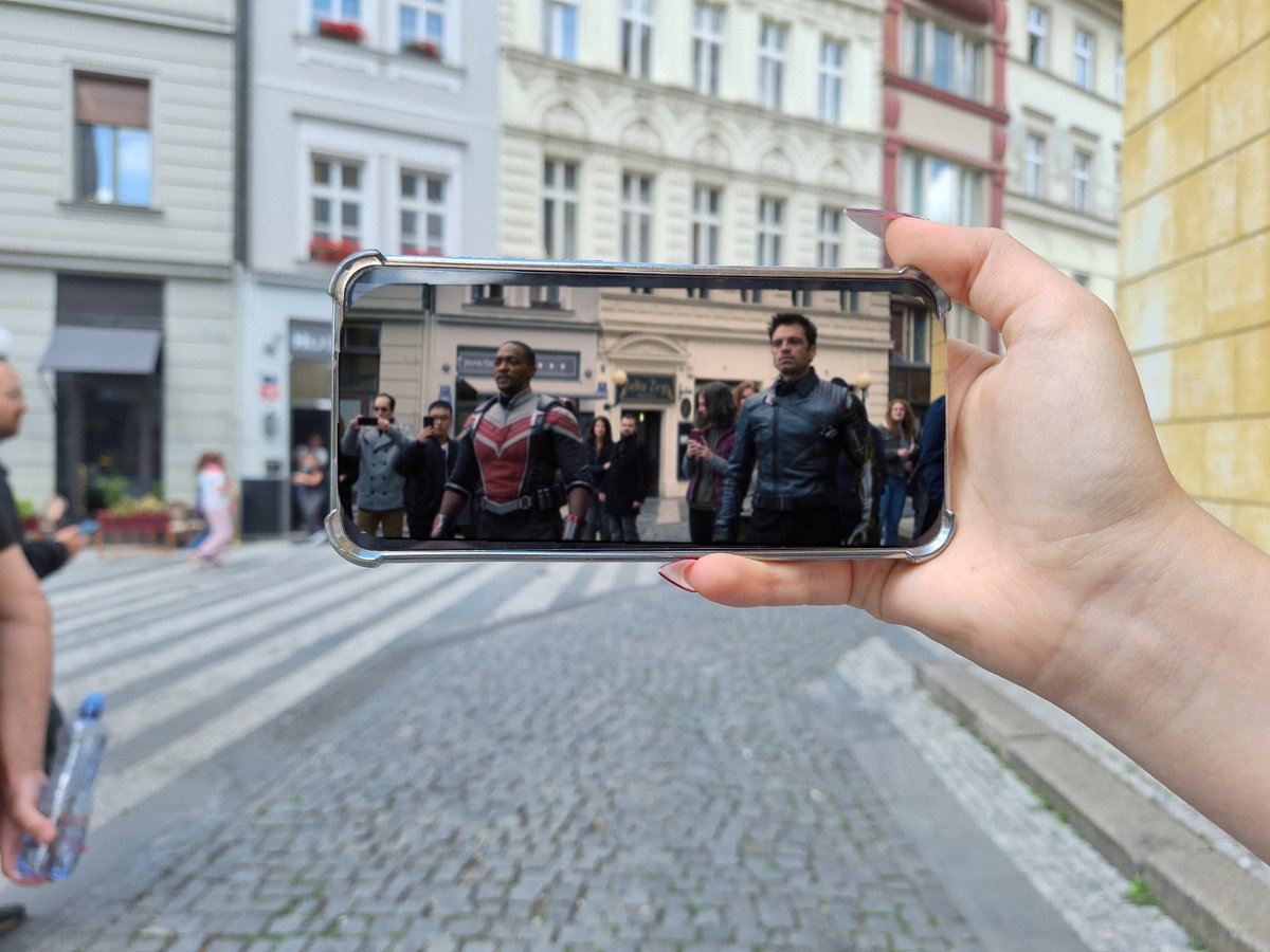 anak1nss's tweet photo. went to some #fatws locations today in Prague, 5 years too late but I DOOONT CAAARE i love you bucky barnes i love you sam wilson i hate you zemo and walker and kinda okay hoskins https://t.co/2NHRfXg2OP