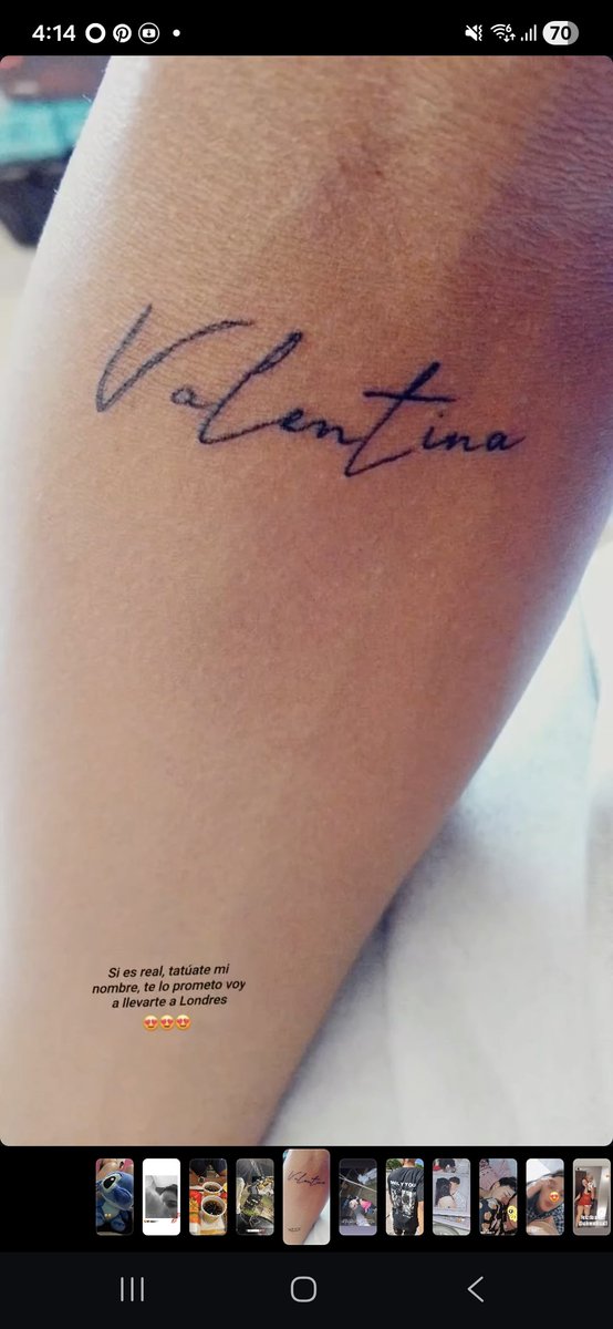 ocampov01's tweet photo. Con el que dije que "nunca me iba a enganchar" y aca estamos jaja hace 2 años y 7 meses de novios y 1 años y medio viviendo juntos 🤭❤️ y se tatuó mi nombre🥰 https://t.co/oDNczUZikH