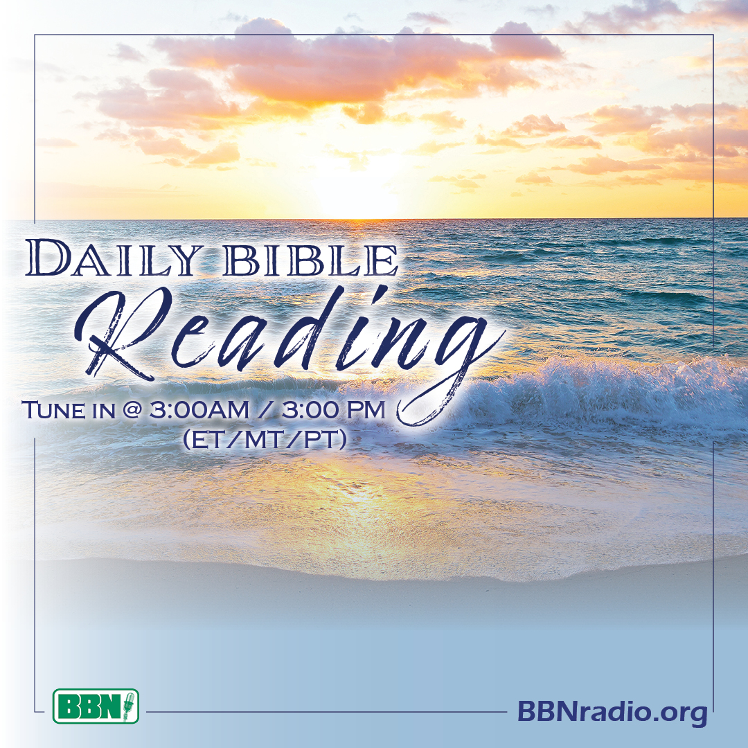 BBNRadio's tweet photo. Sun, 7/26...Proverbs 8–11
Mon, 7/27...Proverbs 12–15
Tue, 7/28...Proverbs 16–19
Wed, 7/29...Proverbs 20–22
Thu, 7/30...Proverbs 23–26
Fri, 7/31...Proverbs 27–30
Sat, 8/01...Proverbs 31–Ecclesiastes 3
https://t.co/gutbF6Ztv5 https://t.co/WqzyOnANUn