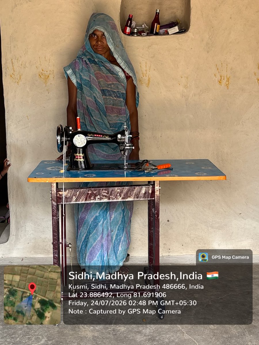 gssmp_org's tweet photo. कोटा वाटरशेड परियोजना के अंतर्गत आजीविका निधि से सिलाई मशीन प्राप्त करने वाली 5 महिलाओं से मुलाकात की गई। सभी ने मशीन खरीद ली है। धान रोपाई के बाद वे सिलाई कार्य शुरू करेंगी।
#महिला_सशक्तिकरण #आजीविका #वाटरशेड_विकास #ग्राम_सुधार_समिति https://t.co/ULI7By5PAf
