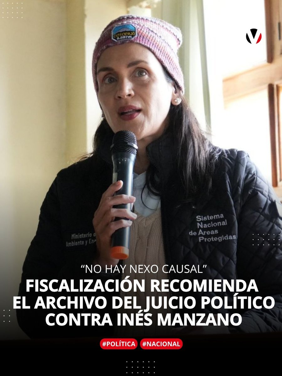 revistavistazo's tweet photo. 🔴 La Comisión de Fiscalización de la #Asamblea aprobó un informe que recomienda el archivo del juicio político contra Inés Manzano porque existiría una "insubsanable falta de mérito en el expediente". Aquí más detalles: https://t.co/2AyPETJtF0 https://t.co/nxogp3VrgD