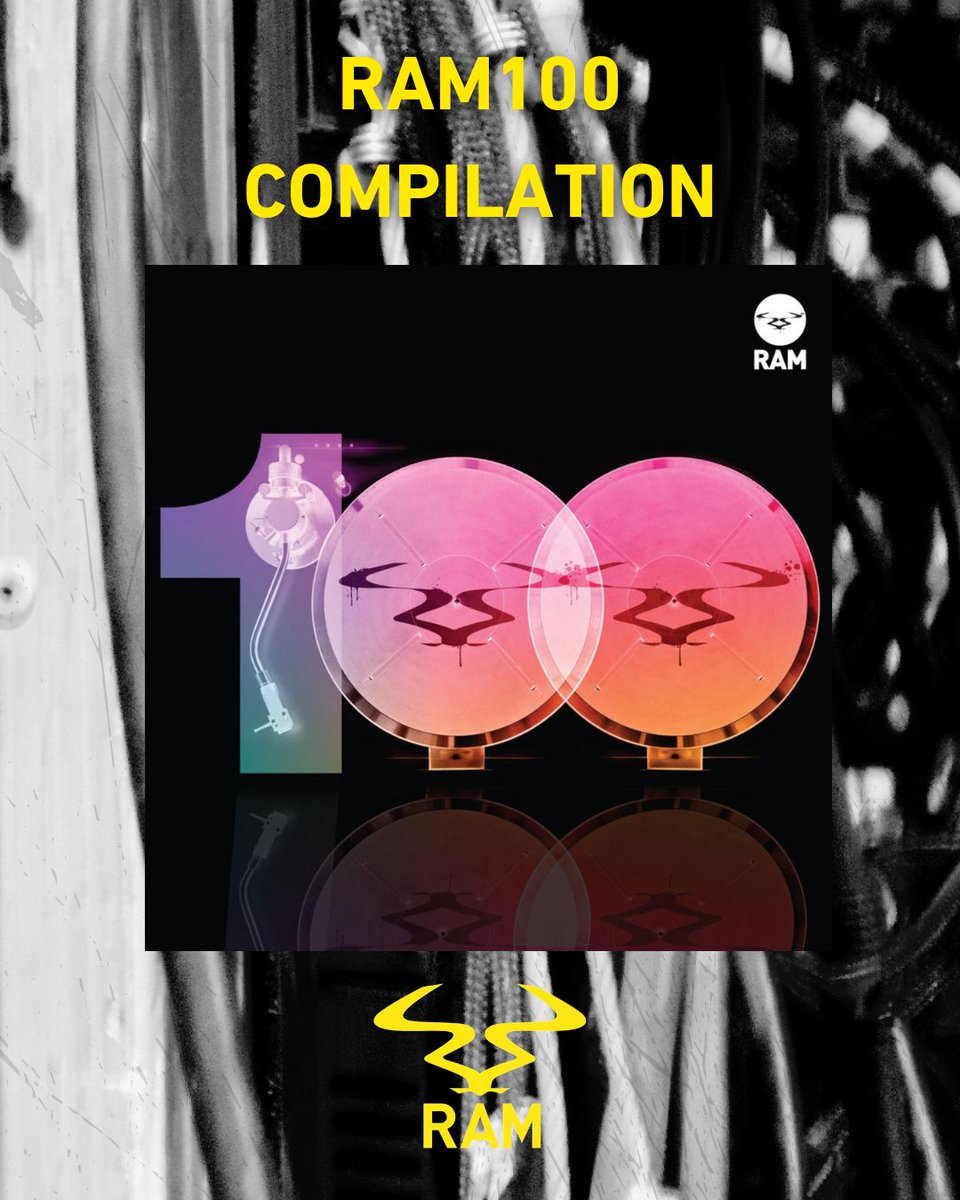 RAMrecordsltd's tweet photo. This week marks 15 years of our landmark compilation celebrating RAM's first 100 releases. Banger central 💥 https://t.co/YTuPXMl2jH