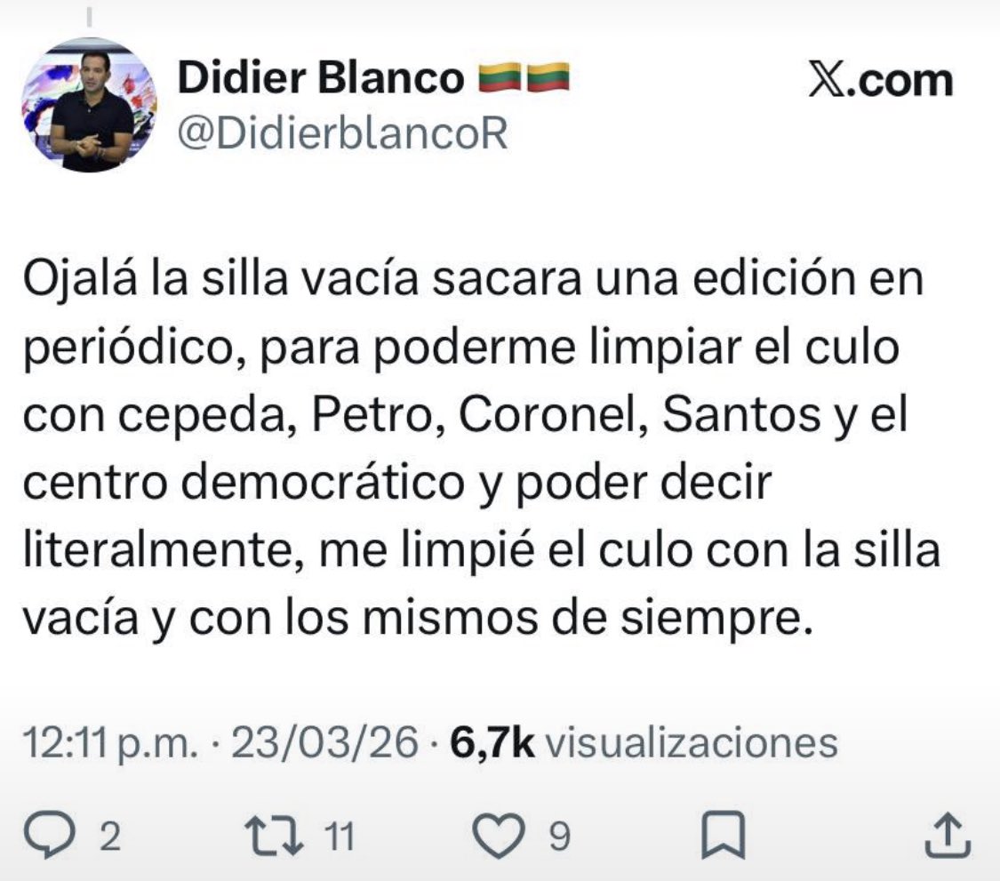 HELIODOPTERO's tweet photo. Este será el nuevo director de la UNP, designado por Espriella. https://t.co/LTE4P9uBTo