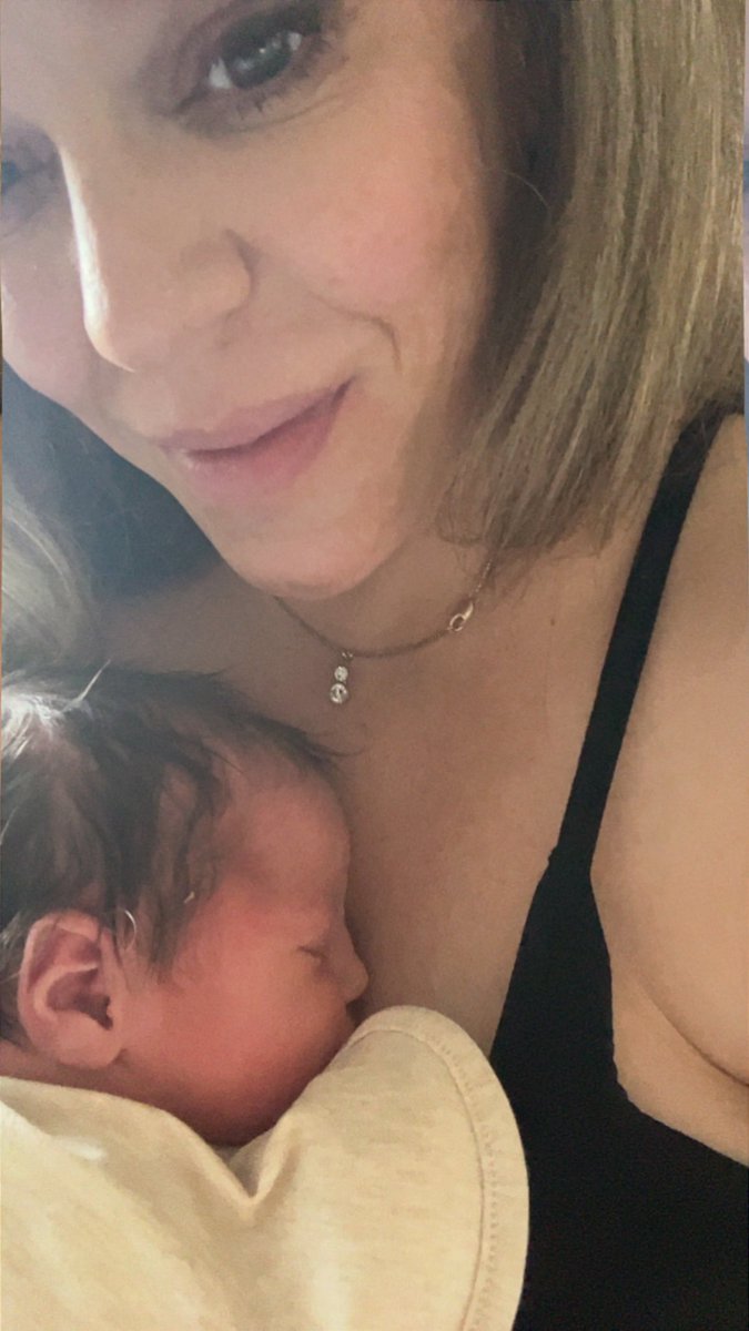MindyMull3's tweet photo. I never expected to be here (Initially thought she was menopause symptoms), but I am completely over the moon with giving birth to my newborn daughter at 46years old. 
Vivian Reign 7/22/26. https://t.co/zZAzwAle8Q