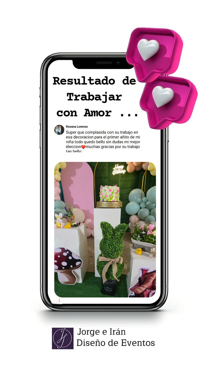 ji_eventos's tweet photo. Graciaz a nuestros clientes. #Jorgeirandiseñodeeventos #eventosjorgeiran
#CelebraciónConEstilo #ClientesSatisfechos https://t.co/cpdYTqoTff