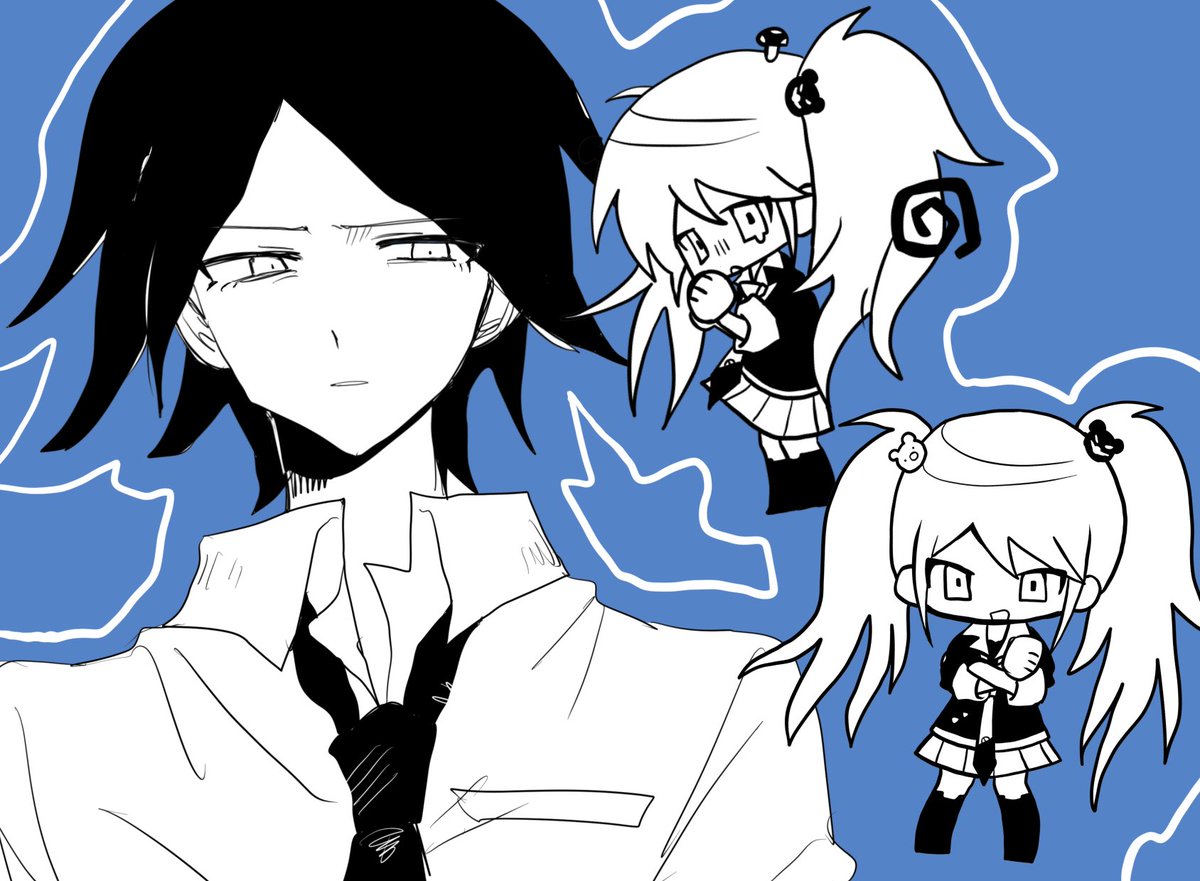 Mogimogiyhit's tweet photo. まだ上しか読めてないのに描いてたもの

※右は重大なネタバレ https://t.co/krK12W50c2