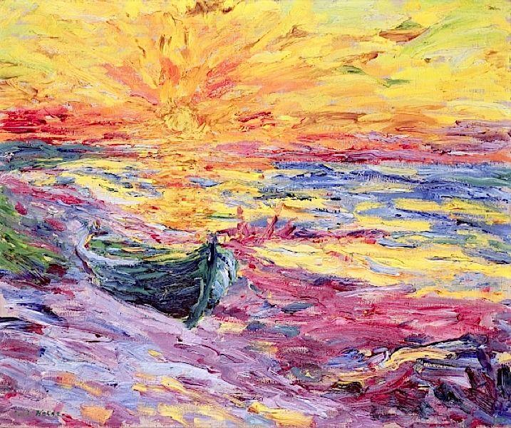 DanBerthod's tweet photo. Emil Nolde
Sonneuntergang, 1909 https://t.co/hiwEf4wvyK