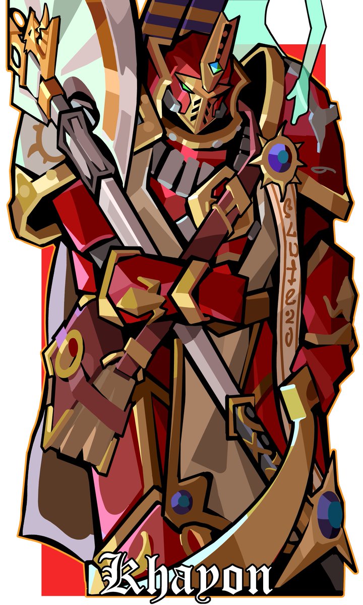 Ken_Wiaa's tweet photo. "The Truth Breaker," Khayon
@warhammer https://t.co/3tuE8RrIFd