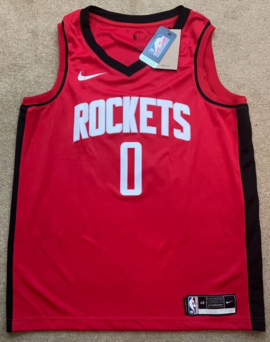 bamprofits's tweet photo. Jalen Green Houston Rockets #0 Nike Swingman Red Icon Jersey Mens Size L https://t.co/deJgjNy9Lo https://t.co/ihZQii8UeZ