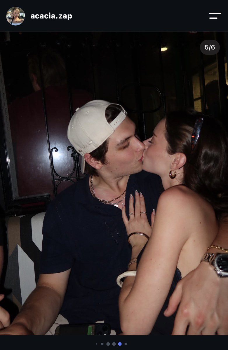 claracanucks's tweet photo. i think it’s just a promise ring you can see it in her photos from like a year ago…

but also can we talk about how it looks like aiden celebrini is wearing eye shadow in these pics LMAO https://t.co/VrYCda3lGT
