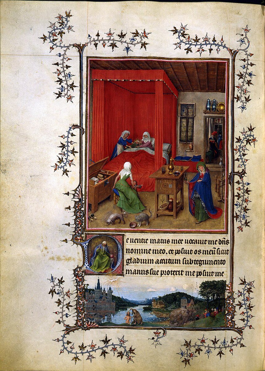 ThothExperiment's tweet photo. They preserved their secrets in plain sight, in books, art and fables. The clues lead to Germany, to wine merchants that helped the holy family hide while being transported across the country, and a wolf tribe (Arnolf, Rollo, Adolf names) that kept them protected. I suspect the wolf tribe were the original Rosicrucians (Rose=MM, Cross=Jesus), who later aligned with the church as Templars to escort the holy family. 
I suspect they had 3 children (Arnolfinis maybe).