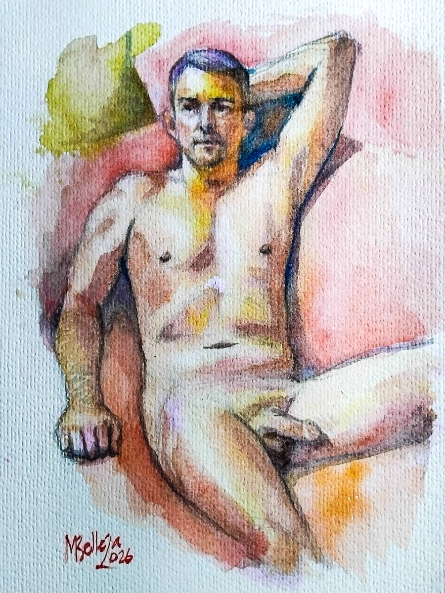 MbellezaA's tweet photo. Intimate Sense (@ricohedges85 )
2026
Watercolor on paper
#malenudeart #malenudepose #watercolormalenude #watercoloronpaper https://t.co/9Ex9Qz6Wud