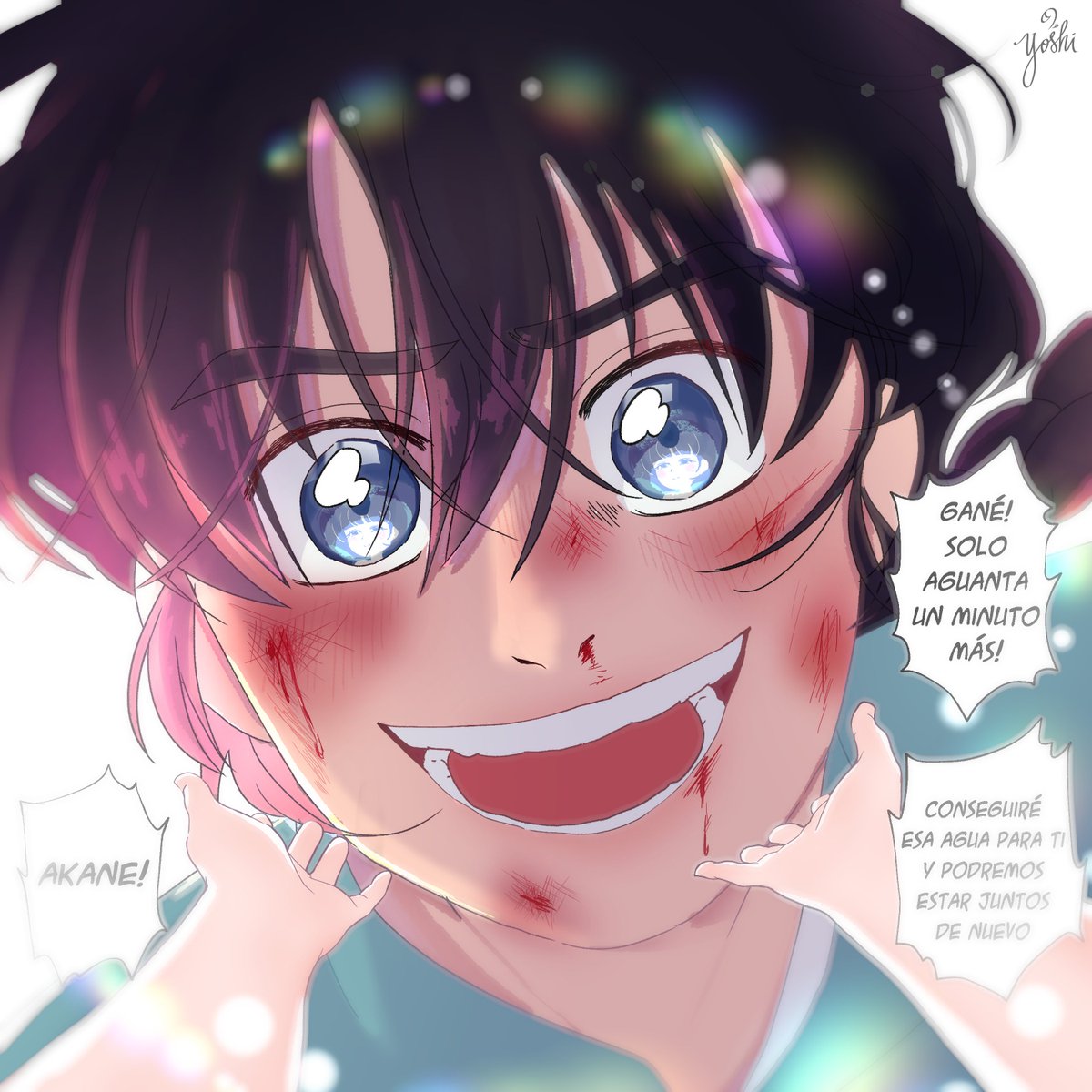 Yoshi_bala's tweet photo. Día 2: Sonrisa 💫 
@MundoFanficsIyR 
#rankaneweek2026 https://t.co/mG35vJWlKZ