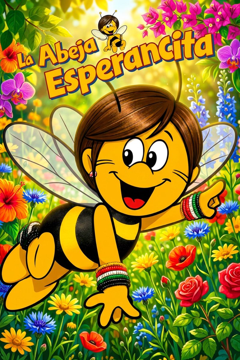 EsperancitaUrib's tweet photo. Me llama el amigo juez y me dice:
—Esperancita, no me digas que tú eres una abeja Uribe.
Y yo, con el aguijón lleno de ironía:
—Ay, su señoría… si esas fueran abejas, yo sería una luciérnaga en paro.
Eso es pura avispa maquillada, como un renacuajo disfrazado de tigre con banda presidencial, tratando de rugir mientras todavía decide si respirar aire o agua.
Da risa… y da sombra.
Yo sí soy abeja legítima, de las que están en vía de extinción:
las que polonizan ideas, no chismes;
las que trabajan el jardín, no el caos;
las que vuelan con propósito, no con libreto.

#FirmesPorLaTierra 

P.S.
La abejita me la diseñó el juez y luego me la envió al DM.