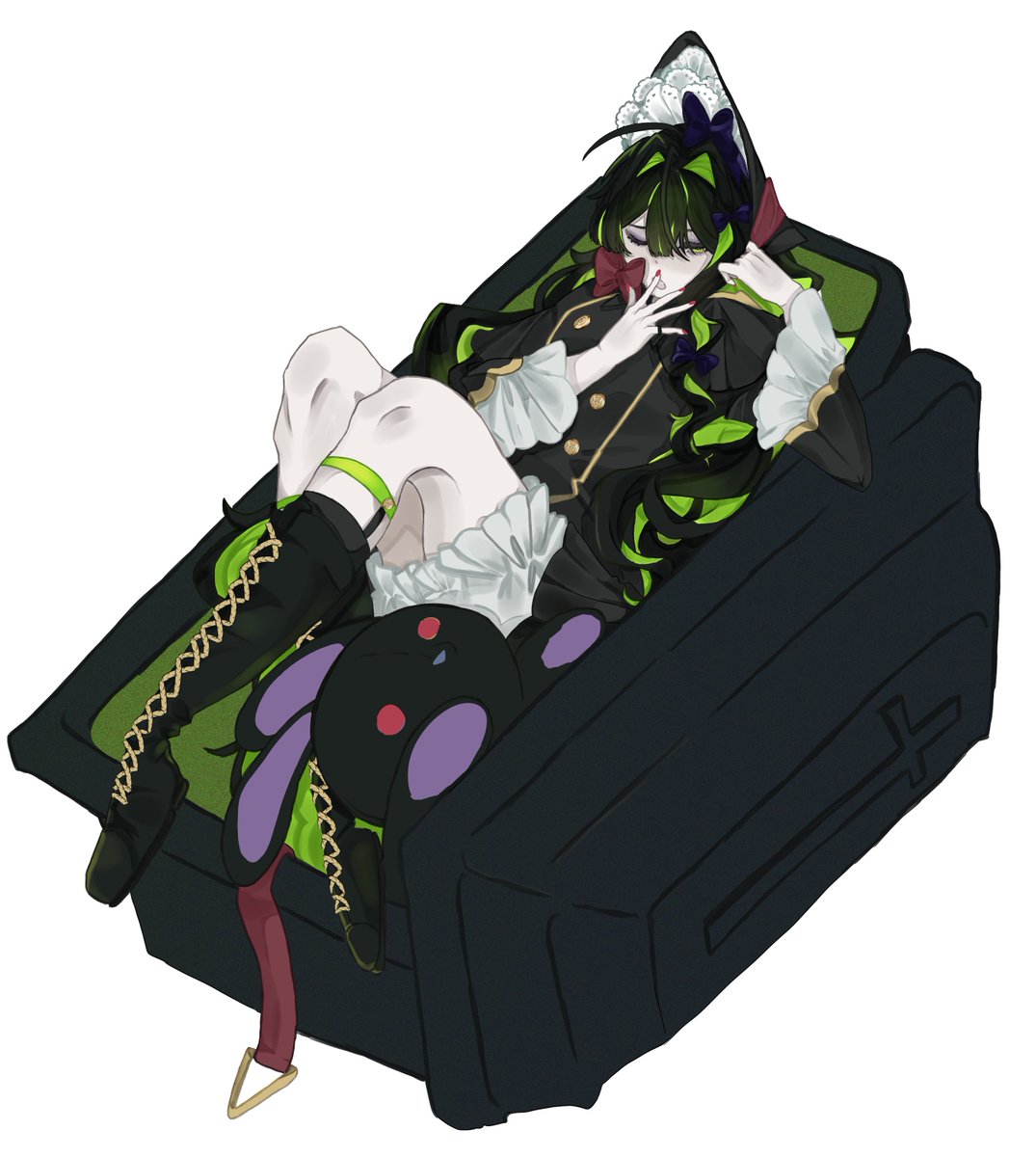 maruikuma3's tweet photo. 悪魔さん… https://t.co/gauw9eGeIC