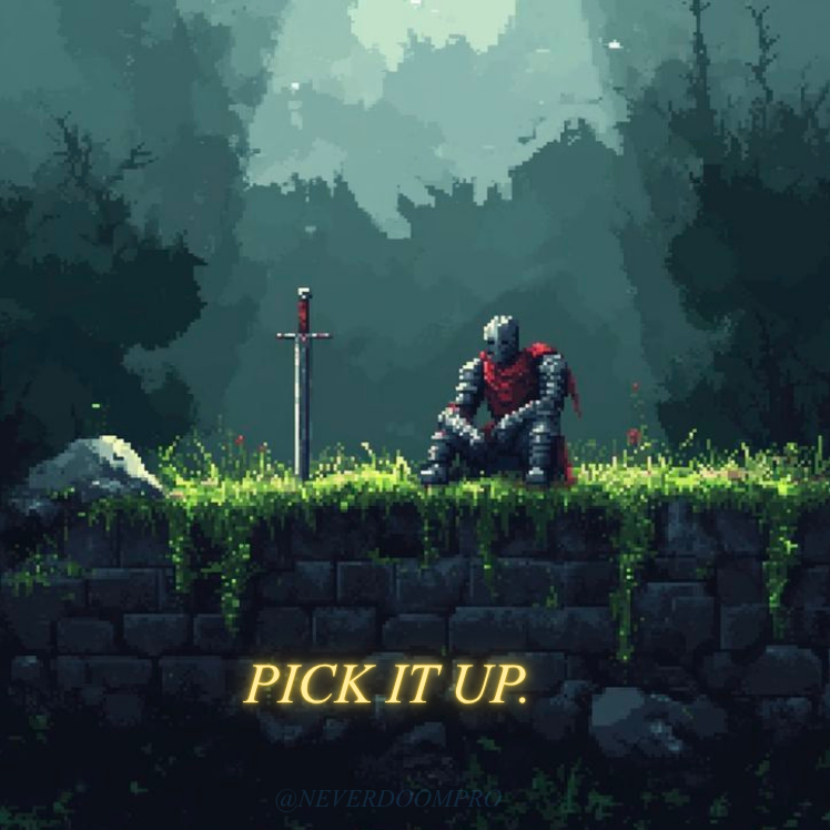 NEVERDOOMPRO's tweet photo. NEVER DOOM. https://t.co/sn8c1wbidi