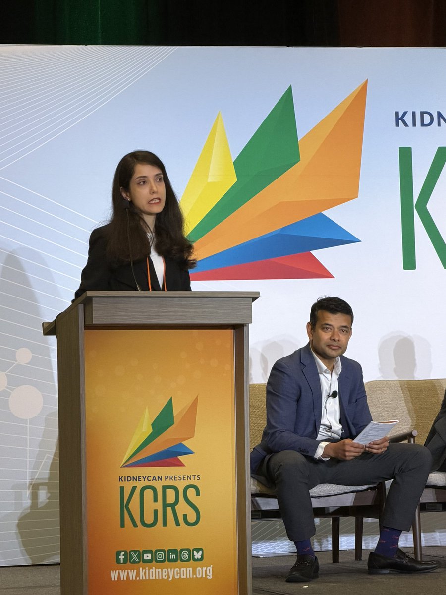 DrYukselUrun's tweet photo. One of the most rewarding moments in academic medicine is watching your mentees become independent investigators.
Congratulations to @montypal and @EbrahimiHedyeh on an outstanding presentation at #KCRS26
Another step forward in understanding early-onset RCC.
#AcceleratingCures #KCRS26
@kidneycan