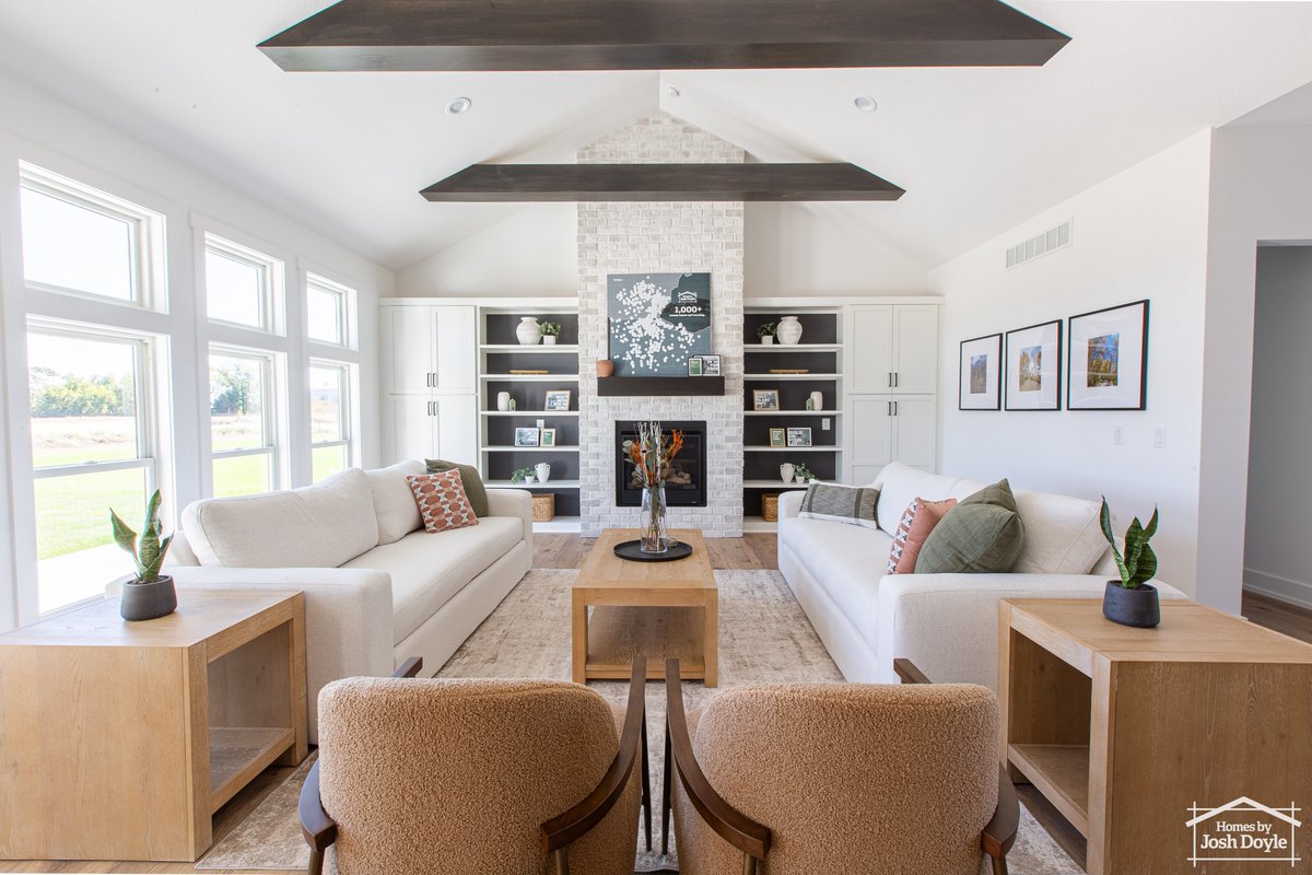 JoshDoyleHomes's tweet photo. SINGLE SITE MODEL HOMES SHOWCASE
August 8th – August 16th, 2026
6 Fully Furnished Model Homes • ONE Location
Telluride Subdivision | Monclova, OH

The Tecumseh – 2,613 Sq Ft | 3 Bed | 2.5 Bath • 3 of 6 at the Single Site Showcase
Our popular ranch in Telluride. Features a kitchen that flows into a cathedral-ceiling great room, a hidden sunroom/den, and a master bedroom with a massive walk-in closet, custom tile shower, and freestanding tub. The kitchen includes a dining area, walk-through pantry, and tray ceiling. Mudroom from oversized garage with custom lockers and laundry.

Two new models will be making their debut, so make sure to come check them out! This is one of six incredible models you can tour side-by-side August 8–16.
For more information visit our website.