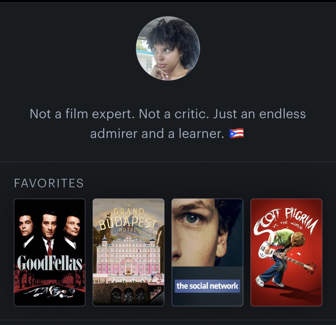 Arualalejandra2's tweet photo. User vs letterboxd🍪 https://t.co/1hs3DhovKJ