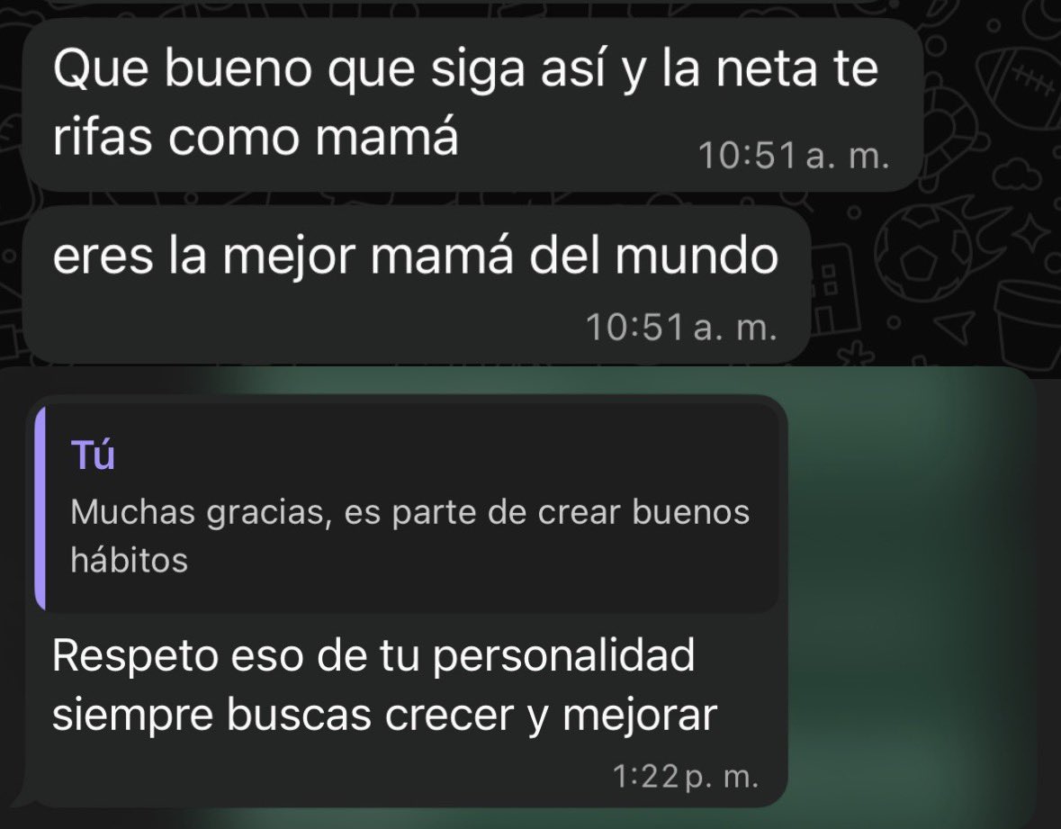oddysrivera's tweet photo. mi mayor motivación a seguir siendo una mejor persona en todos los aspectos de mi vida siempre lo serán todos estos bonitos mensajes que recibo de quienes en realidad me aprecian o admiran por lo que realmente soy y no solo por mi físico, los tqm 🥰🫰🏻❤️‍🩹 https://t.co/ju8v5QACSz
