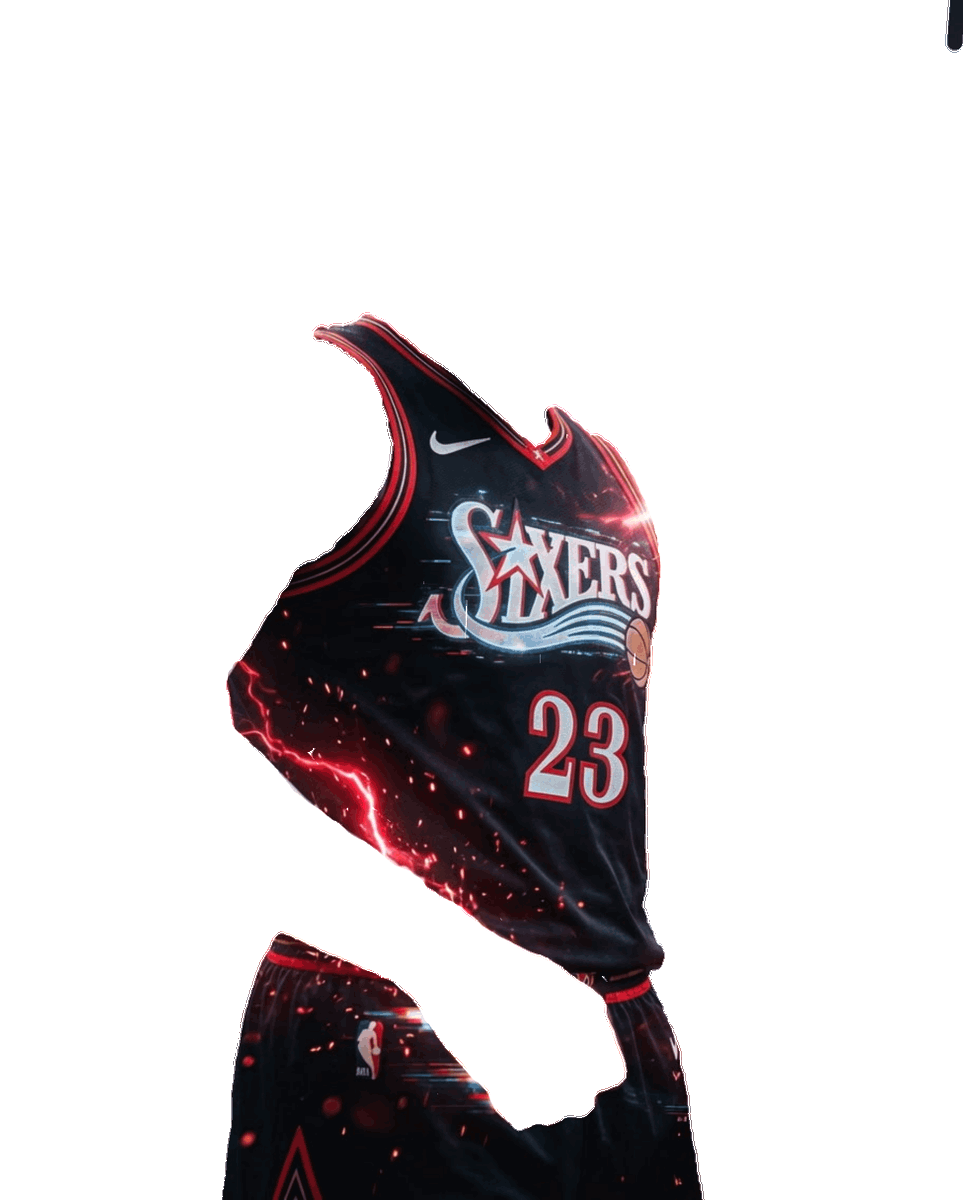 BronMuse's tweet photo. LEBRON JAMES IS A PHILADELPHIA 76ER.

PRESS AND HOLD. 😮‍💨🔥 https://t.co/iWmjTjEznV