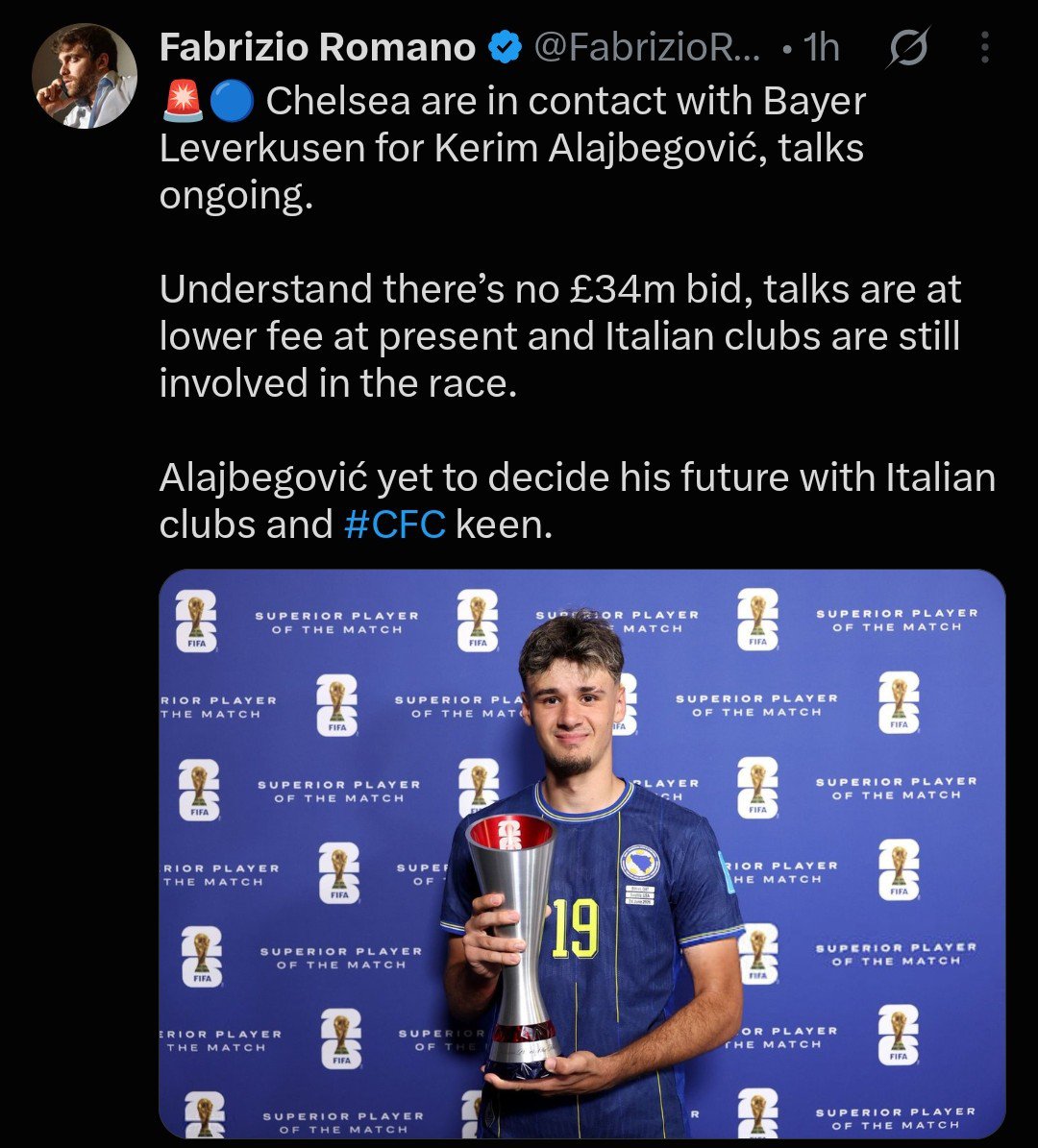 MaximilianLB's tweet photo. 1. Lacroix deal is done and dusted 
2. Now we move for fundi Kerim Alajbegović na Bruno Guimares.

 Sit tight and enjoy the show.😎😎. https://t.co/73Y5gNNyxe