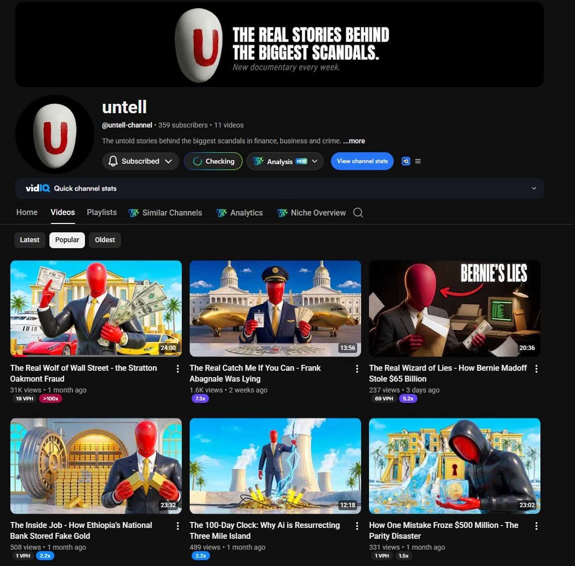 Ytautomation6's tweet photo. 🚨 Small channel. Big lesson.

Just a few hundred subscribers... yet one video crossed 30K+ views.

The secret? Not more uploads.

Better stories. Better titles. Better packaging.

🎯 Winners don't just edit videos—they sell curiosity.

Comment "UNTOLD" 👇 https://t.co/h1YprEfduO
