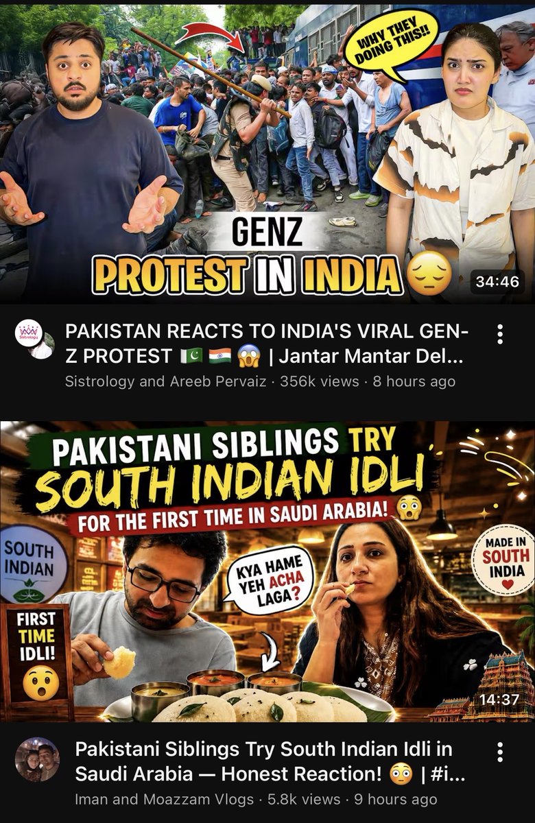 snoopy_tweets2's tweet photo. Request to the Indian government to ban these Pakistani propaganda youtube channels commenting on our country’s domestic affairs
@MIB_India https://t.co/WjIupAsaYQ
