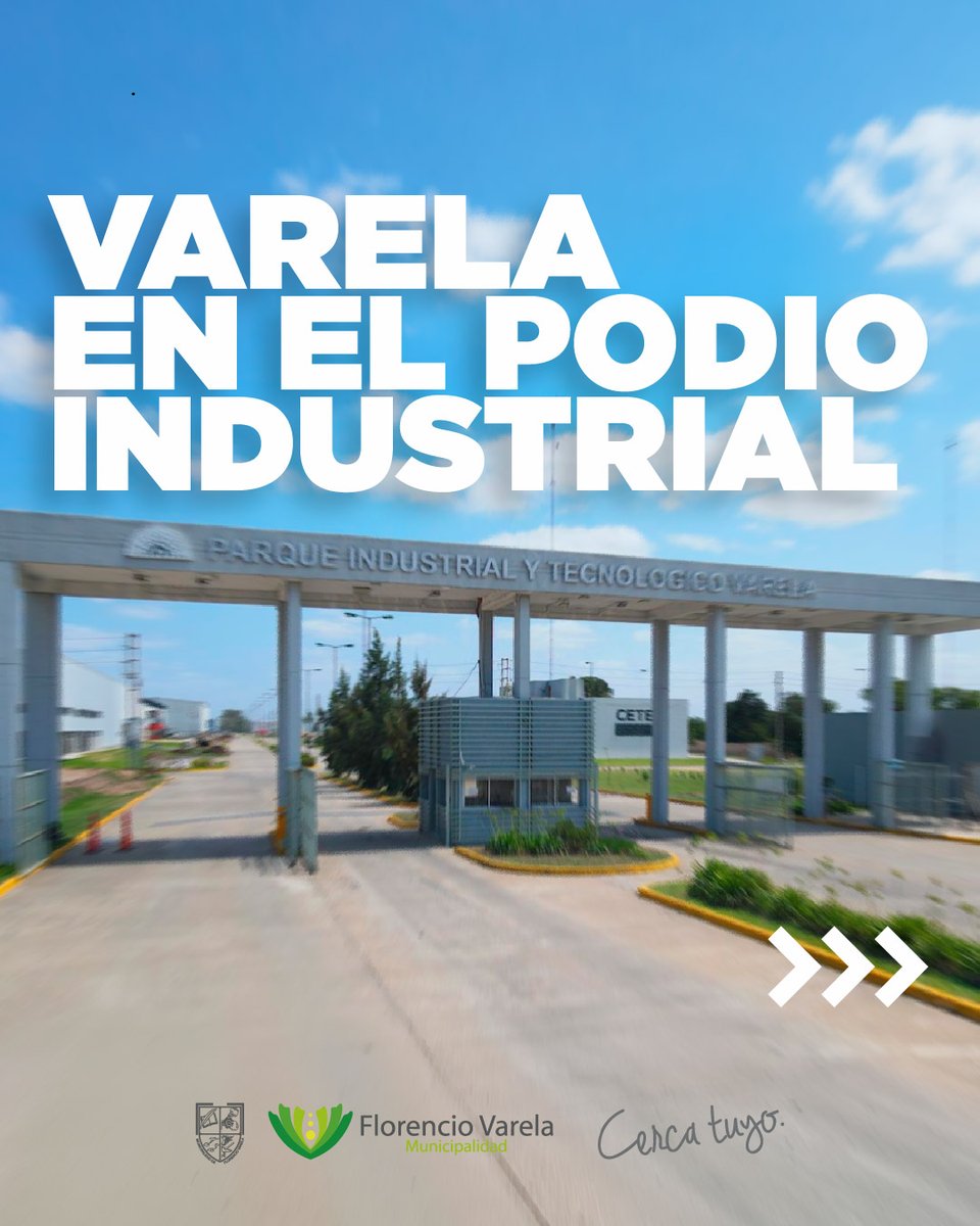 Andreswatsonok's tweet photo. Según el informe del laboratorio de desarrollo sectorial y territorial de la @unlp, Florencio Varela es el tercero en la lista de municipios con mayor valor agregado bruto de las cadenas productivas, siendo uno de los que más mueven la aguja provincial. https://t.co/ZNDo2AURwx