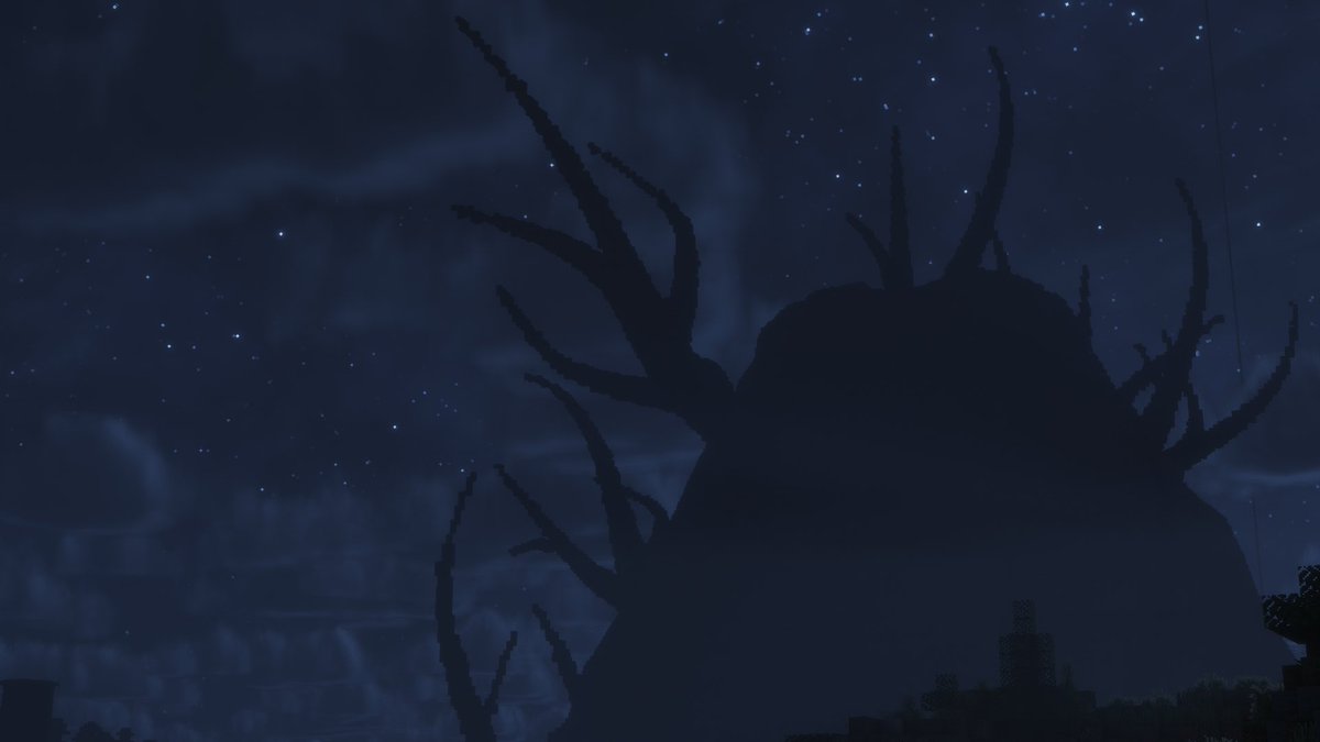ChosenFateSMP's tweet photo. Soon, the world will be coloured a starry night black. It bears no mercy. https://t.co/RpeCdtxLIN