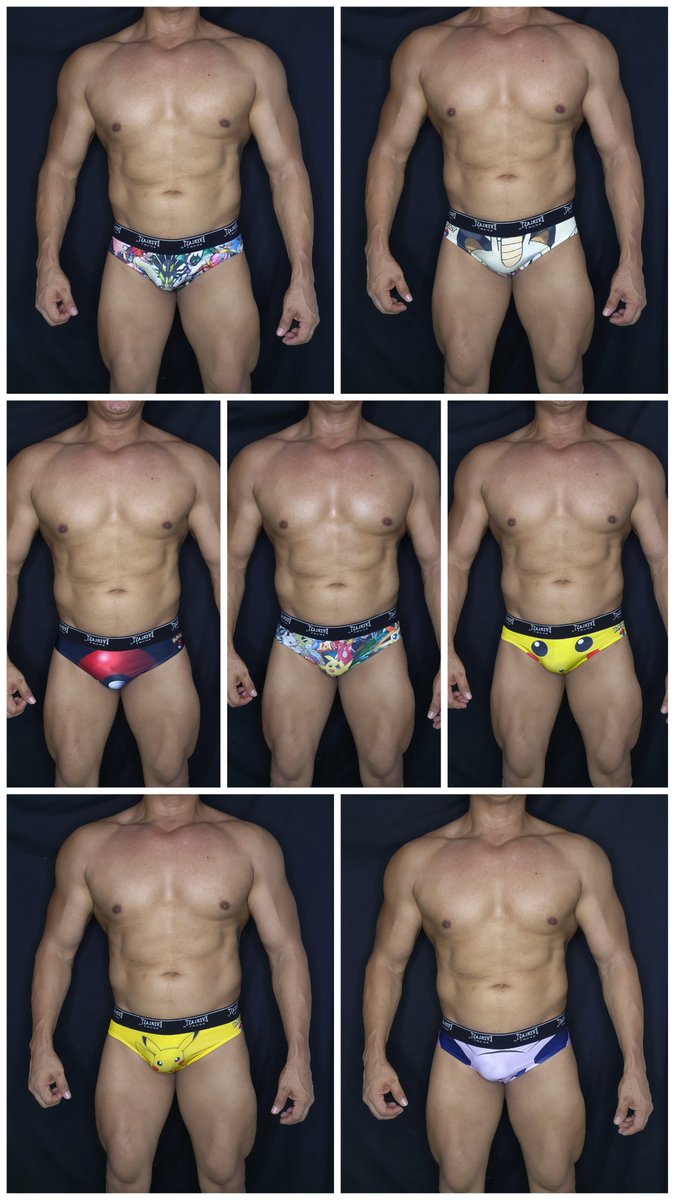 viko517's tweet photo. UNDERWEAR'S POKÉMON,  UNICOS MODELOS... https://t.co/8H1uTrml0O