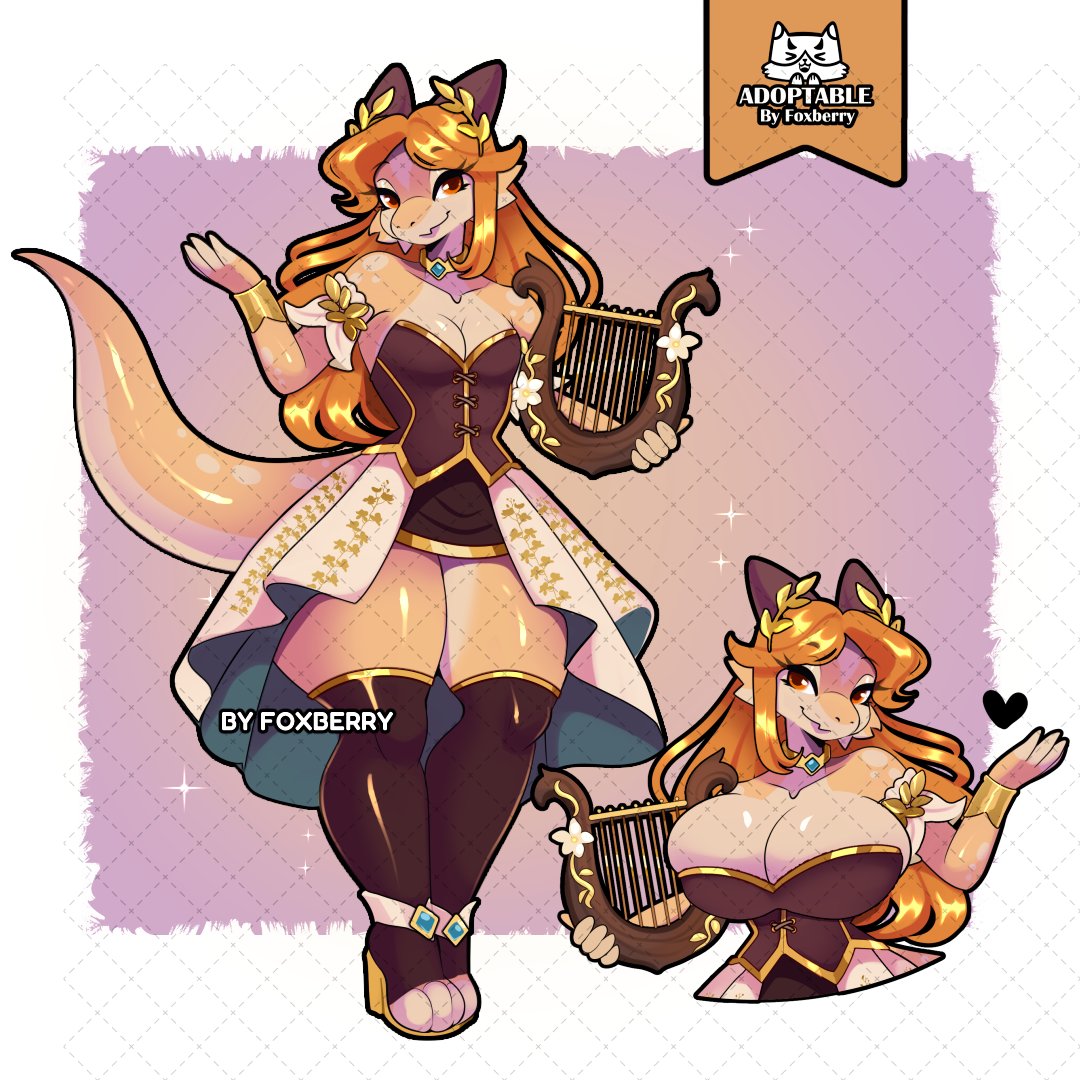 Foxberryart's tweet photo. New character by auction 
Kobold Bard
Auction’s open for 24H

Auction link in the comments https://t.co/yX6OAOtupU