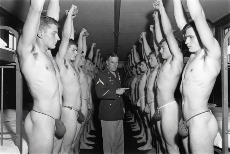 Hard_Greybeard's tweet photo. Red hard military dads before they got hairy and pervy. https://t.co/OXhmzr3ooK