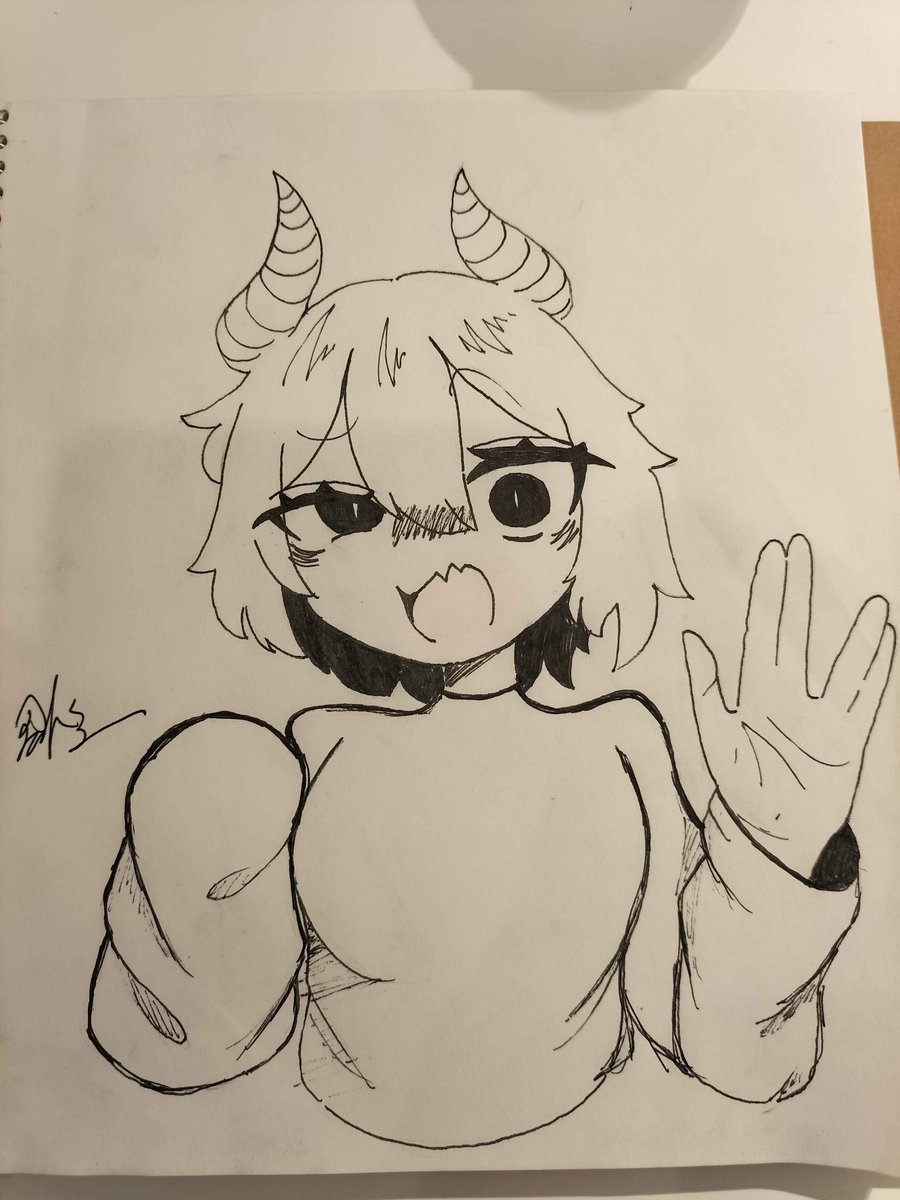 sinobiillust's tweet photo. 息抜きに書いた落書き https://t.co/DXyAN7mfeY