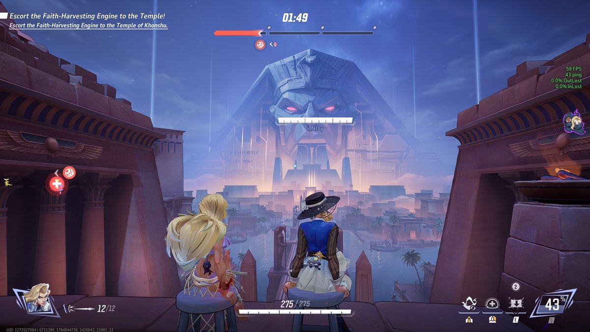 LucyeeraCosplay's tweet photo. Was exploring the new Map yesterday with my good friend @i_njoyy 
#MarvelRivalsㅤ #RivalsCreate #thebesmap https://t.co/C922gT7JtE