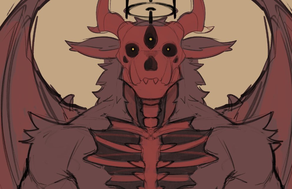 FungiDerg's tweet photo. When i draw a demonic satanic DILF https://t.co/FVsdJnjRrN