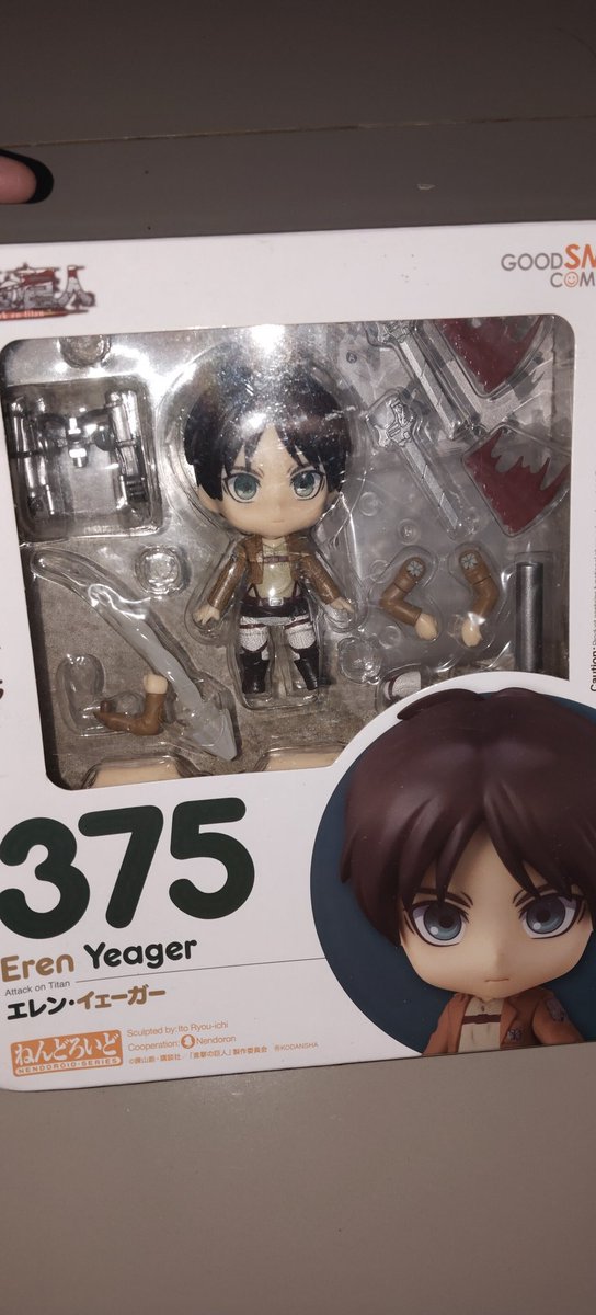 nicoRPG11's tweet photo. PRELOVED NENDOROID EREN Ori
✅ baru 2x dibuka dr boxnya
✅ mulus no defect
✅ belinya PO langsung via doumotoys
♦Rp 280k https://t.co/Dp5XRchQiY