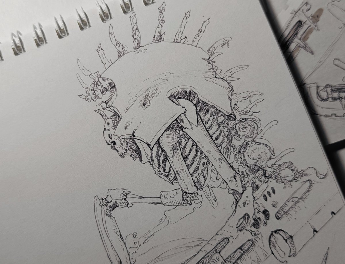 DR3A3627's tweet photo. Ophydian destroyer
#necrons https://t.co/wtRzrl5C4f