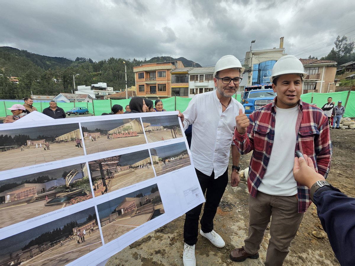 jotalloretv's tweet photo. ¡Inicia la construcción de la nueva Plaza central de #Sayausí! 💯

Un esfuerzo colectivo, @AzuayPrefectura, @MunicipioCuenca y @SayausiGAD para sacar adelante este genial proyecto.

Iluminación, zona de comercio, parqueaderos y más. ¡Un espacio para mejorar la vida de la gente! https://t.co/QITPHg9Bfc